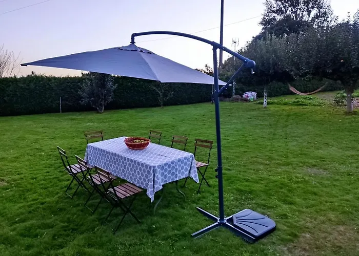 Casa Rigo En Sigueeiro, Cerca De Santiago De Compostela Feriehus